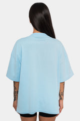 HEAVY BIG LOGO T-SHIRT BABY BLUE