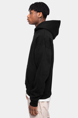 HEAVY OVERSIZE WHITE DOVE 2.0 HOODIE BLACK