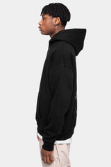 HEAVY OVERSIZE SCORPION DESIGN HOODIE BLACK