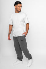 RELAXED FIT JOGGER WASHED GREY