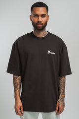 HEAVY DREAM WITHOUT FEAR T-SHIRT WASHED BLACK