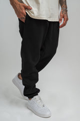 HEAVY HD PRINT JOGGER BLACK