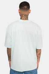 HEAVY OVERSIZE LOGO T-SHIRT SALT AIR