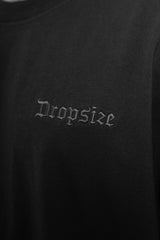 HEAVYE OVERSIZE CREW LOVE T-SHIRT WASHED BLACK/BLUE