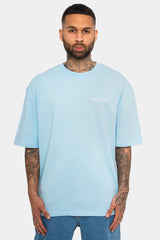 HEAVY CREW T-SHIRT BABY BLUE
