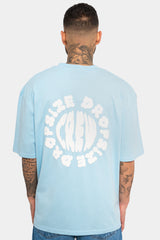 HEAVY CREW T-SHIRT BABY BLUE