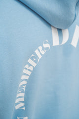 HEAVY OVERSIZE V2 CIRLCE HOODIE BABY BLUE
