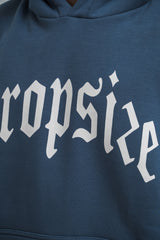 LOGO DESIGN HOODIE CHINA BLUE