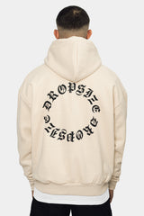 HEAVY OVERSIZE CIRCLE HOODIE COCONUT MILK