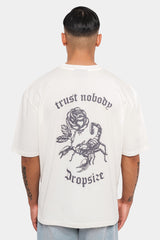 HEAVY TRUST NOBODY T-SHIRT CREAM