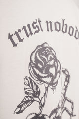 HEAVY TRUST NOBODY T-SHIRT CREAM