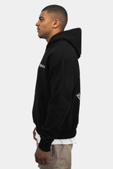 HEAVY OVERSIZE MONEY ON MY MIND HOODIE BLACK