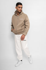 RELAXED FIT JOGGER CREAM