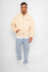 SUPER HEAVY OVERSIZE ZIP HOODIE NAVAJO