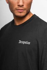 HEAVY OVERSIZE BACKPRINT TSHIRT Washed Black