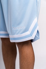LOGO MESH SHORT BABY BLUE
