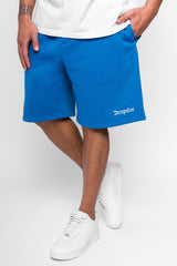 HEAVY SWEAT EMBO SHORT ROYAL BLUE