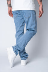 STRAIGHT FIT JEANS LIGHT BLUE