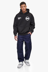 SINGLE CARGO POCKET WORK WEAR PANTS NAVY