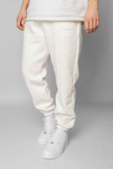 HEAVY EMBO SWEAT PANTS COCONUT MILK