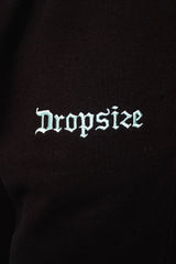 HEAVY EMBO SWEAT PANTS BLACK