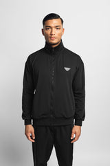 LOGO TRACK JACKET BLACK