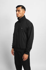 LOGO TRACK JACKET BLACK