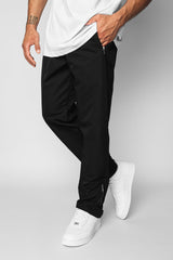 WIDE TRACK PANTS BLACK