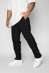 WIDE TRACK PANTS BLACK