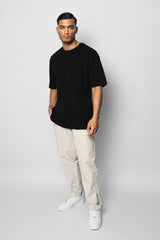 WIDE TRACK PANTS CREAM WHITE