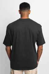 HEAVY OVERSIZE CHAMPIONS T-SHIRT WASHED BLACK