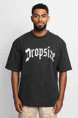 HEAVY OVERSIZE LOGO T-SHIRT WASHED BLACK