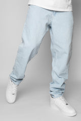 LOOSE FIT LIGHT BLUE JEANS