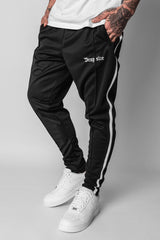 TRACK PANTS MIDDLE SEAM BLACK