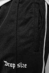 TRACK PANTS MIDDLE SEAM BLACK