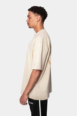 HEAVY OVERSIZE WHITE DOVE 2.0 T-SHIRT COCONUT MILK