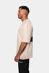 HEAVY OVERSIZE RIDERZ T-SHIRT COCONUT MILK