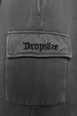 HEAVY CARGO SWEAT SHORT WASHED GREY