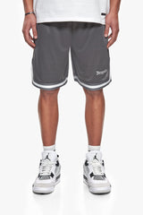 LOGO MESH SHORT STEEL GREY