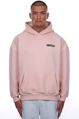 HEAVY OVERSIZE HD PRINT HOODIE LOTUS