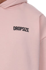 HEAVY OVERSIZE HD PRINT HOODIE LOTUS