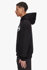 HEAVY OVERSIZE DESIGNED IN BERLIN HOODIE BLACK
