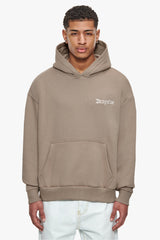 HEAVY OVERSIZE ART STUDIOS HOODIE SIMPLY TAUPE