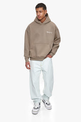 HEAVY OVERSIZE ART STUDIOS HOODIE SIMPLY TAUPE