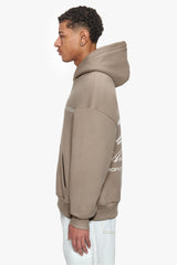 HEAVY OVERSIZE ART STUDIOS HOODIE SIMPLY TAUPE