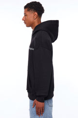 HEAVY OVERSIZE RACING DIVISION HOODIE BLACK