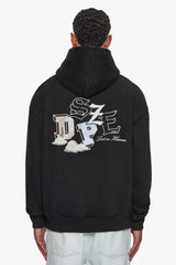 HEAVY OVERSIZE CLOUD STYLE HOODIE BLACK