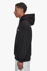 HEAVY OVERSIZE CLOUD STYLE HOODIE BLACK