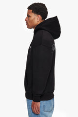 HEAVY OVERSIZE BROKEN DREAMS BACKPRINT HOODIE BLACK