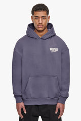 HEAVY OVERSIZE DROPSIZE STUDIOS HOODIE GRANITE